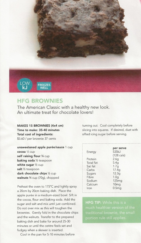HFG Brownies